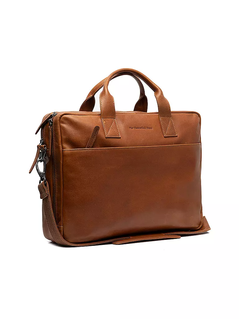 CHESTERFIELD | Borsa in pelle - Borsa per laptop FRAZER | Cammello