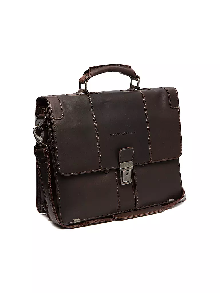 CHESTERFIELD | Borsa in pelle - Cartella STUTTGART 14" | Marrone