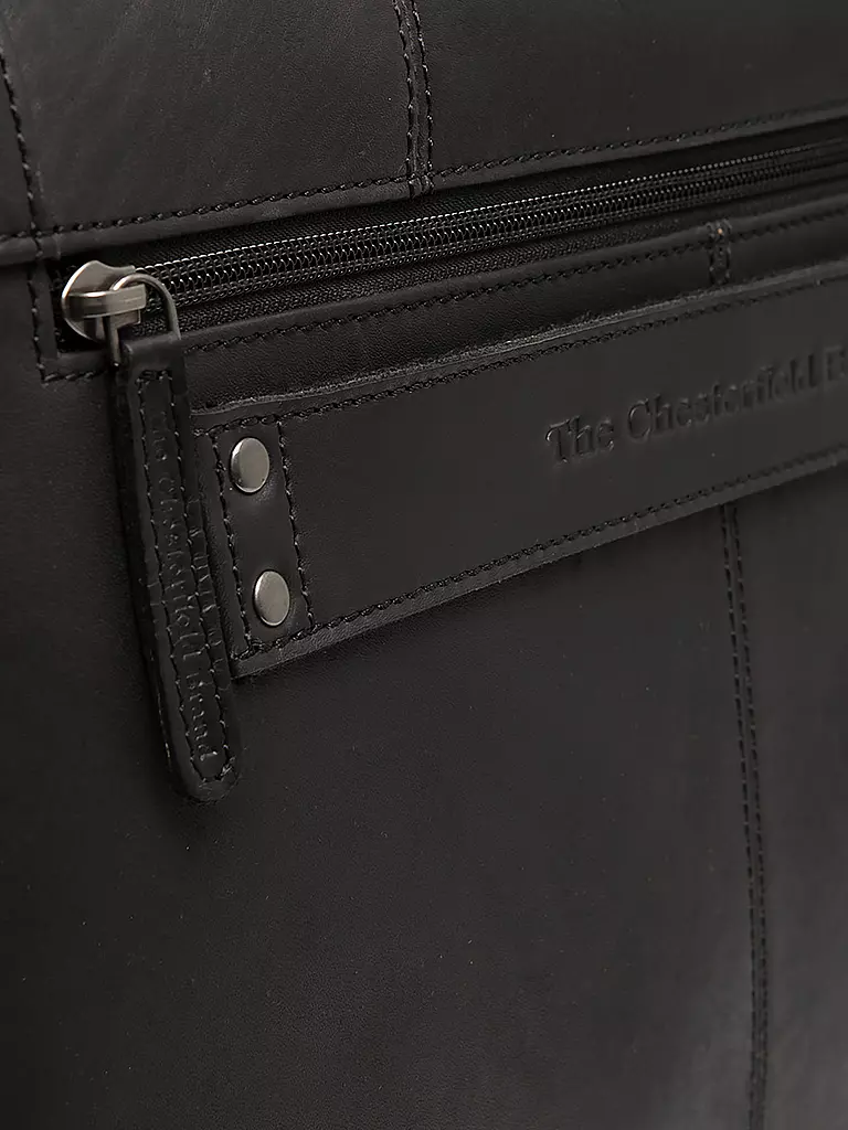 CHESTERFIELD | Borsa in pelle - Cartella STUTTGART 14" | Nero