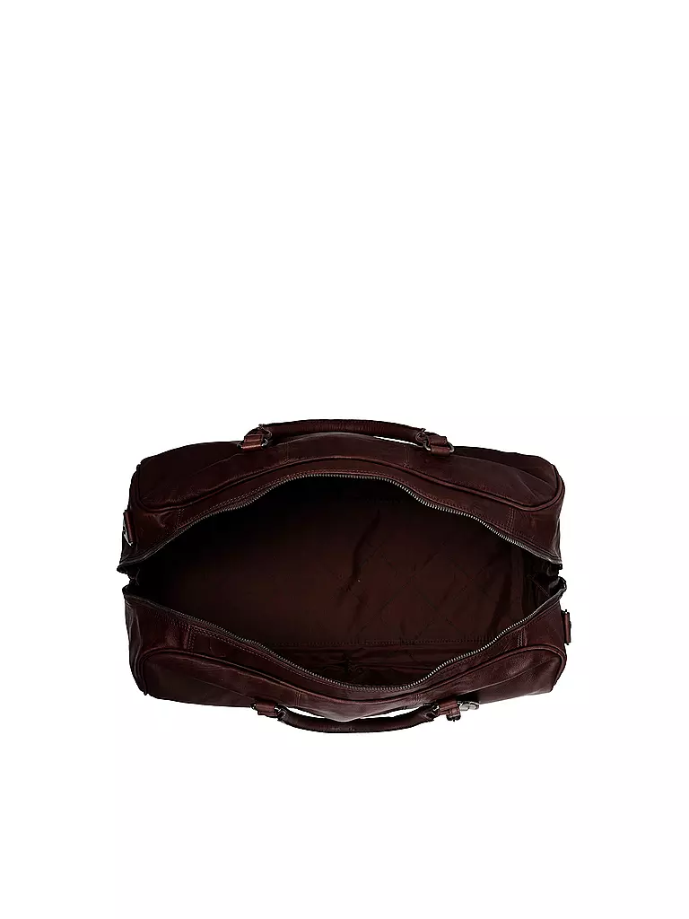 CHESTERFIELD | Borsa in pelle - Weekender WILLIAM | Marrone