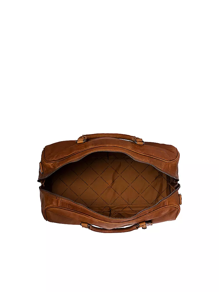 CHESTERFIELD | Borsa in pelle - Weekender WILLIAM | Cammello