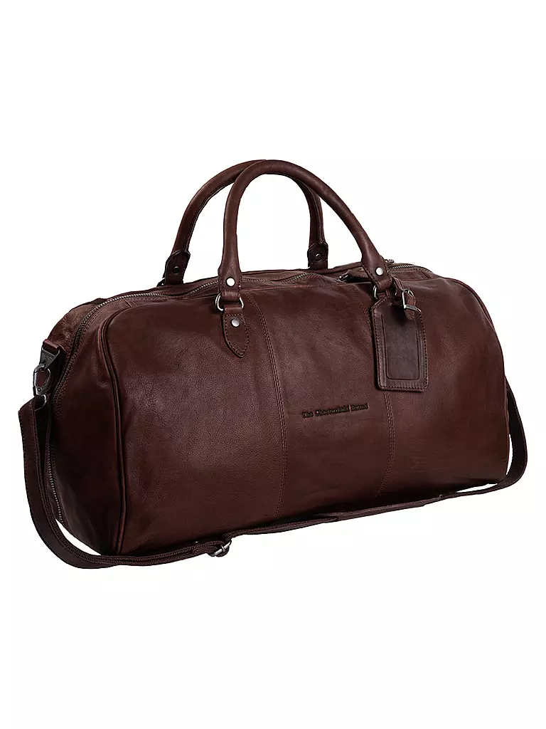 CHESTERFIELD | Ledertasche - Weekender WILLIAM | Marrone