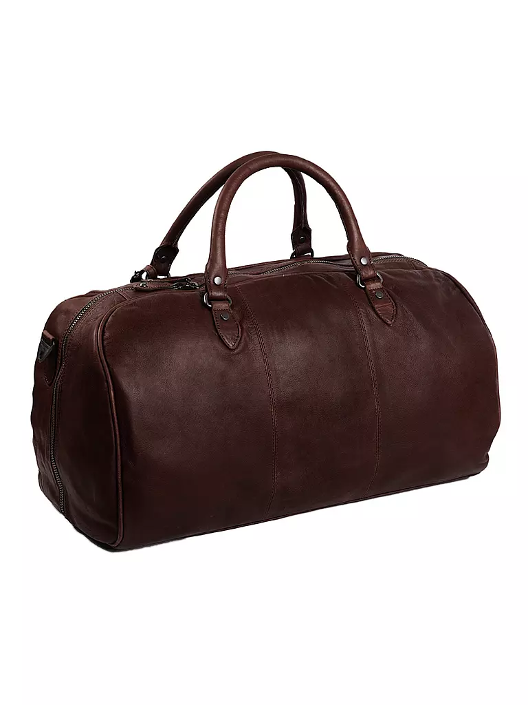 CHESTERFIELD | Ledertasche - Weekender WILLIAM | Marrone