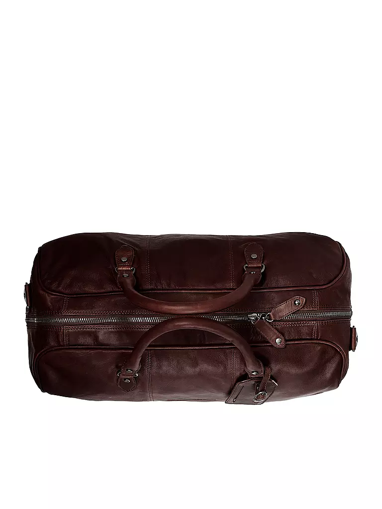 CHESTERFIELD | Ledertasche - Weekender WILLIAM | Marrone