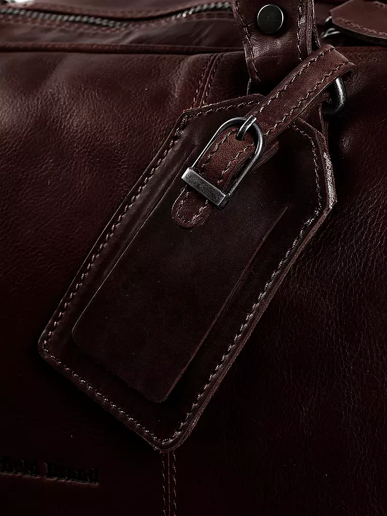CHESTERFIELD | Ledertasche - Weekender WILLIAM | Marrone