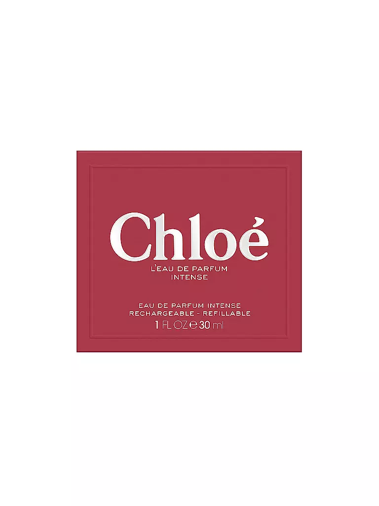 CHLOE | Chloé L’Eau de Parfum Intense Ricaricabile 30ml | Senza colore