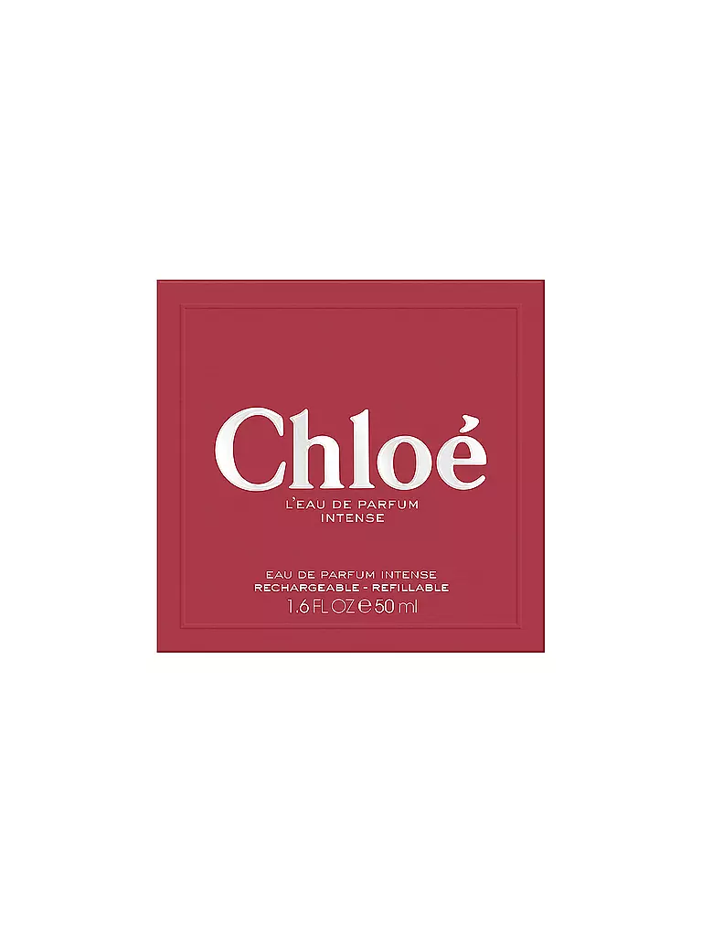 CHLOE | Chloé L’Eau de Parfum Intense Ricaricabile 50ml | Senza colore