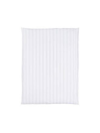 CHRISTIAN FISCHBACHER | Copripiumino in raso 140x200cm Broadway Bianco