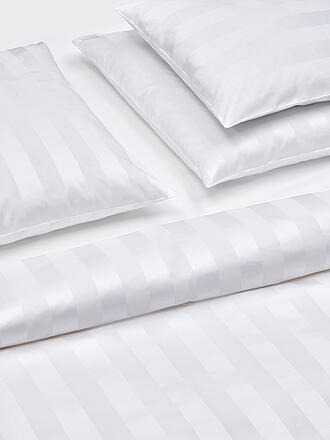 CHRISTIAN FISCHBACHER | Federa per cuscino in raso 70x90cm Broadway Bianco