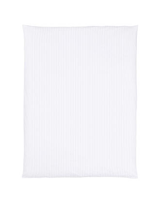 CHRISTIAN FISCHBACHER | Copripiumino in raso MANHATTAN 140x200cm Bianco