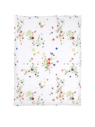 CHRISTIAN FISCHBACHER | Copripiumino in raso FLEURS VOLANTES 140x200cm Fiori di campo