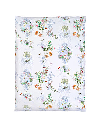 CHRISTIAN FISCHBACHER | Copripiumino in raso 140x200cm PEACOCK Bianco