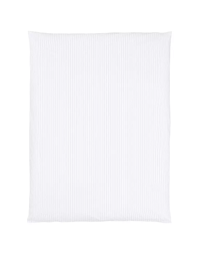 CHRISTIAN FISCHBACHER | Copripiumino in raso MANHATTAN 140x200cm Bianco | Bianco