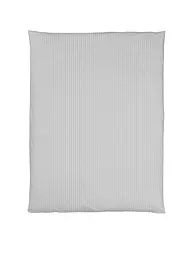 CHRISTIAN FISCHBACHER | Copripiumino in raso MANHATTAN 140x200cm Bianco | Argento