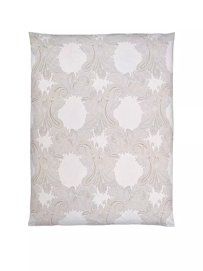 CHRISTIAN FISCHBACHER | Copripiumino jacquard GRACE 140x200cm Grigio Argento | Grigio chiaro