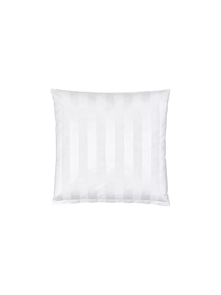 CHRISTIAN FISCHBACHER | Federa per cuscino in raso 70x90cm Broadway Bianco | Bianco