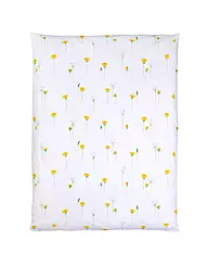CHRISTIAN FISCHBACHER | Federa per cuscino in raso PUSTEBLUME 70x90cm Bianco/Giallo | Bianco