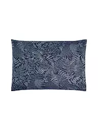 CHRISTIAN FISCHBACHER | Kissenbezug Jacquard FARN 70x90cm Gold | Blu scuro