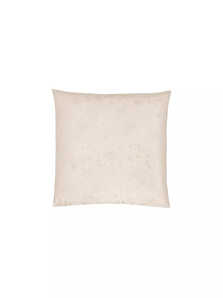 CHRISTIAN FISCHBACHER | Federa per cuscino jacquard FIORI PASTELLO 70x90cm Avorio | 