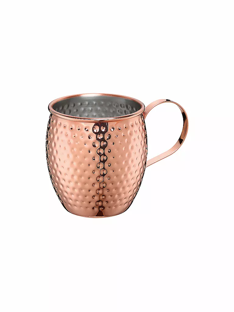 CILIO | Becher MOSCOW MULE martellato 500ml | Rame