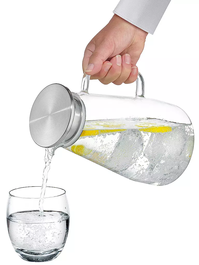 CILIO | Caraffa per acqua EMILIA 1,6l | Trasparente