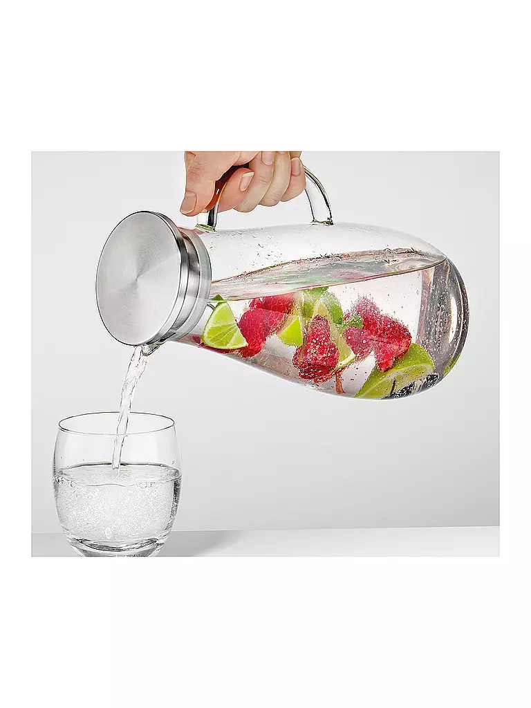 CILIO | Caraffa per acqua TROPICANA 2l | Trasparente