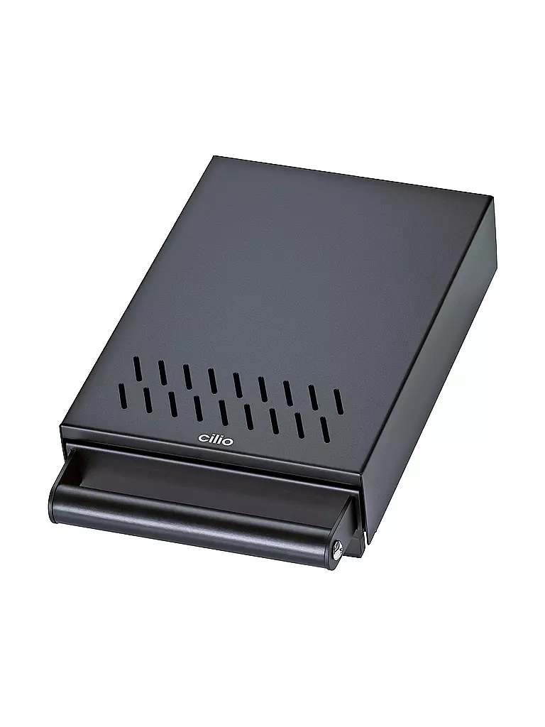 CILIO | Cassetto battifondi BARISTA Acciaio inox Nero | 