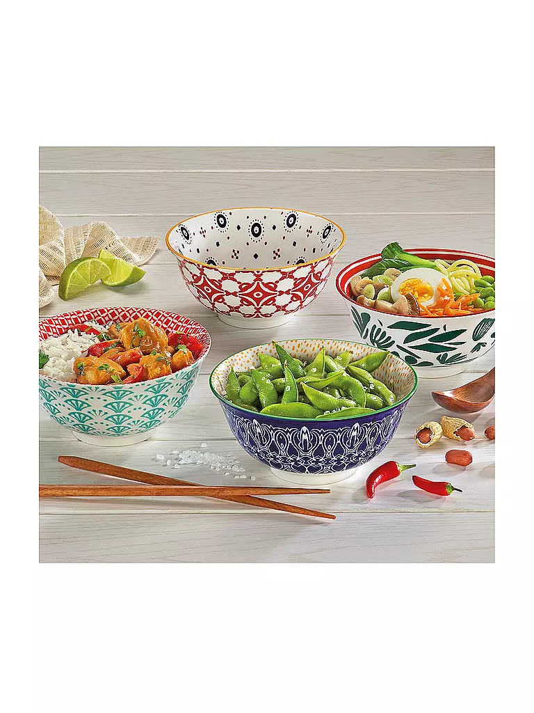 CILIO | Dessertschale - Bowl AMICI 15,5cm Kacheln | Multicolore