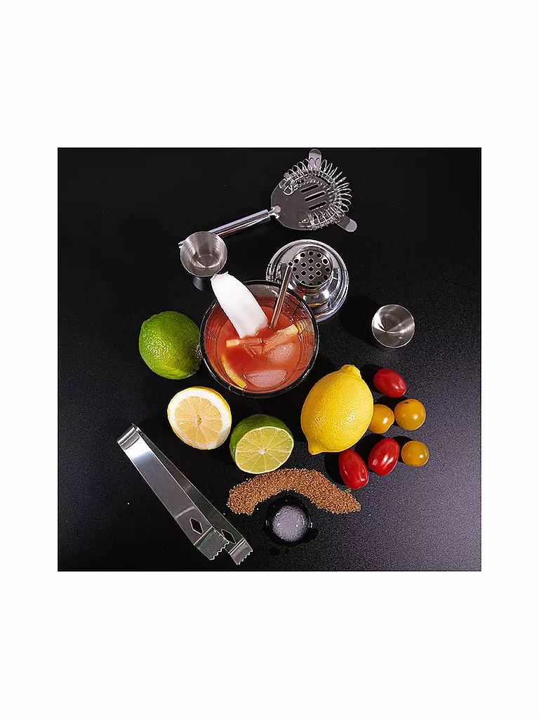 CILIO | Set da bar per cocktail COSMOPOLITAN, 5 pezzi | 