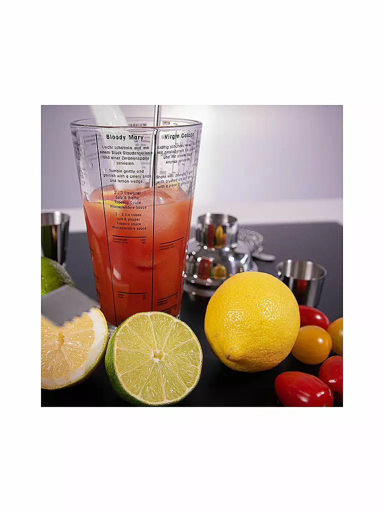 CILIO | Set da bar per cocktail COSMOPOLITAN, 5 pezzi | 