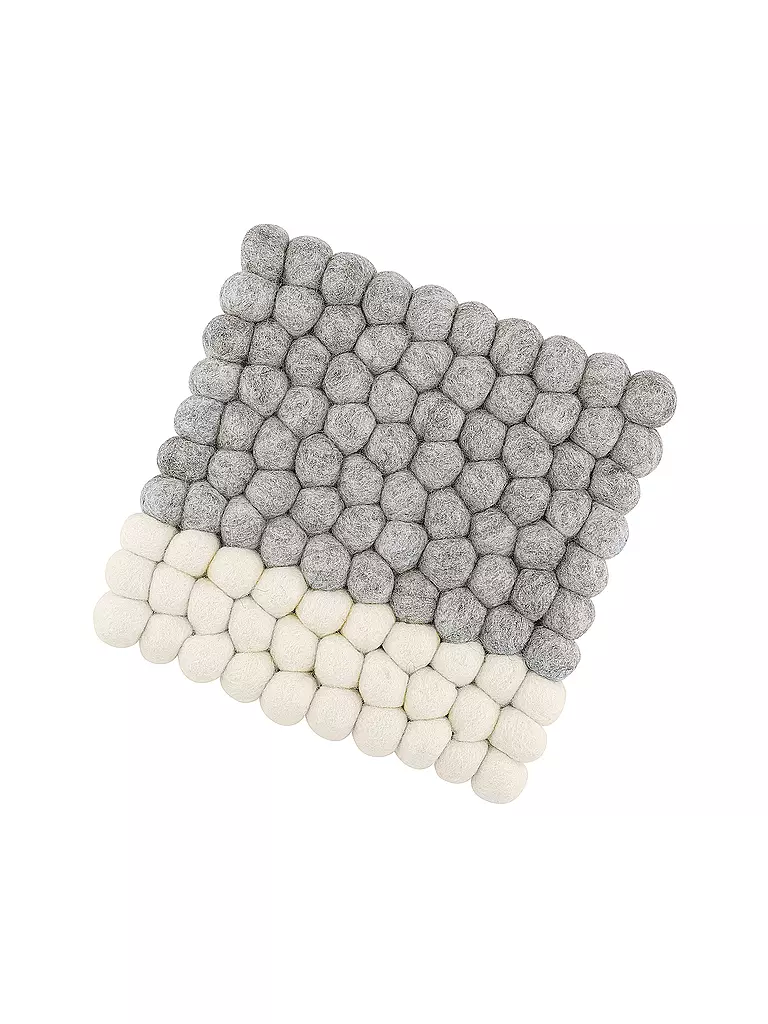 CILIO | Sottopentola LANA DUE Lana Grigio-Bianco | 