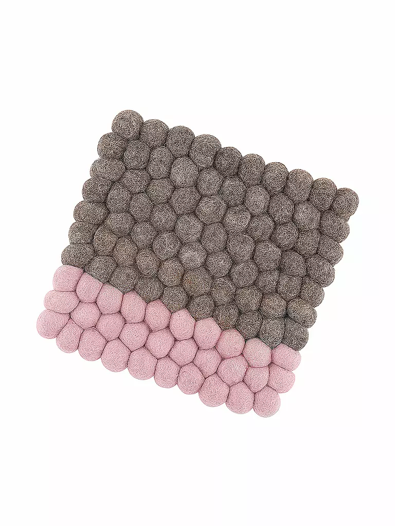 CILIO | Sottopentola LANA DUE Lana Marrone-Rosa | 