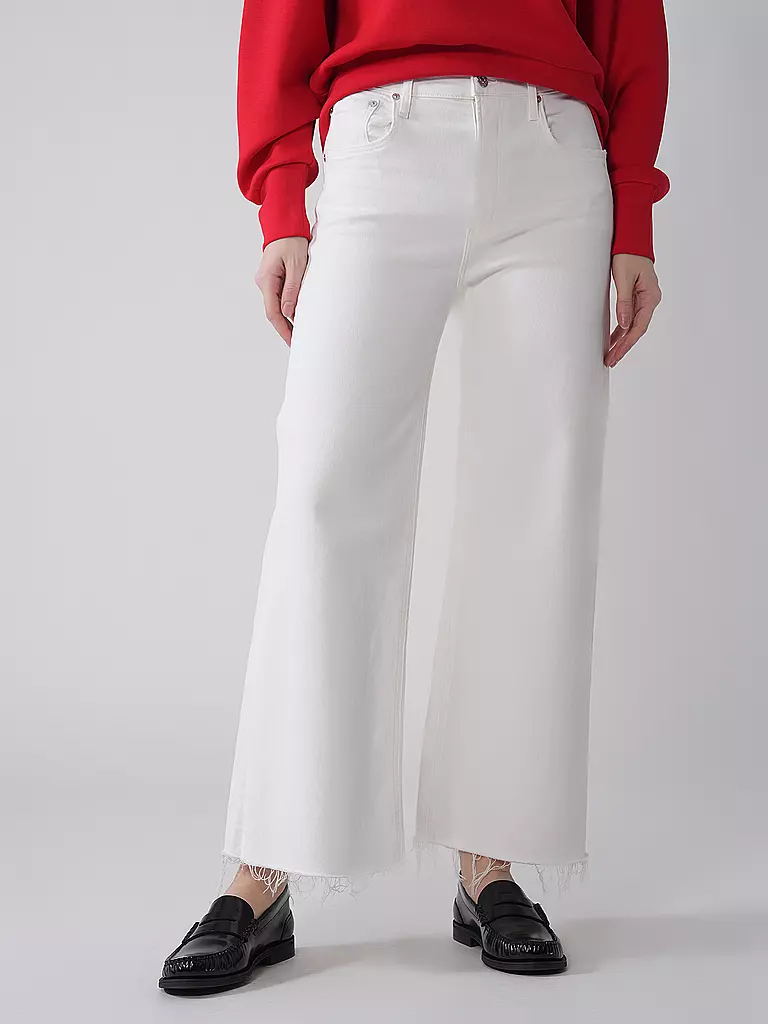 CITIZENS OF HUMANITY | Jeans Wide Leg LYRA  | Bianco