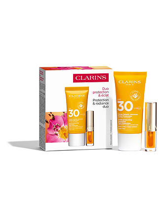 CLARINS | Set regalo - Set Clarins protezione solare e labbra SPF 30+ 30ml / 3ml