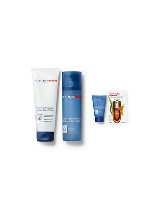 CLARINS | Cofanetto regalo - Clarinsmen Hydration Holiday Season 125ml / 50ml / 12ml / 0,9ml