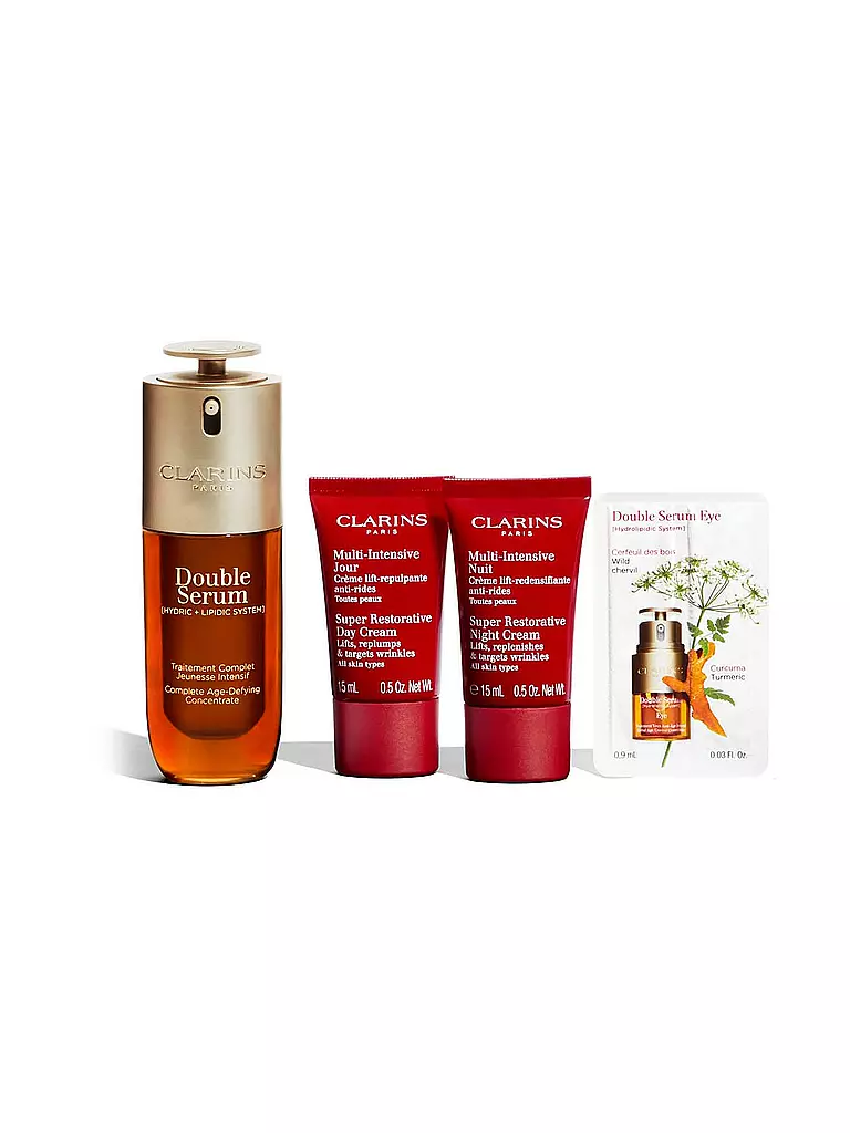 CLARINS | Cofanetto regalo - Double Serum & Multi-Intensive Set 2x15ml / 50ml / 0,9 ml | Senza colore