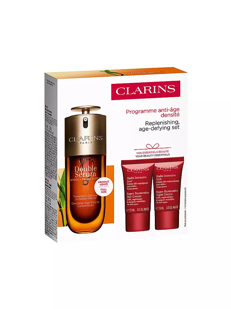 CLARINS | Cofanetto regalo - Double Serum & Multi-Intensive Set 2x15ml / 50ml / 0,9 ml | 
