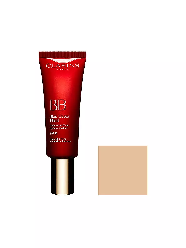 CLARINS | Crema viso - BB Skin Detox Fluid SPF25 (01 Light) | Cammello