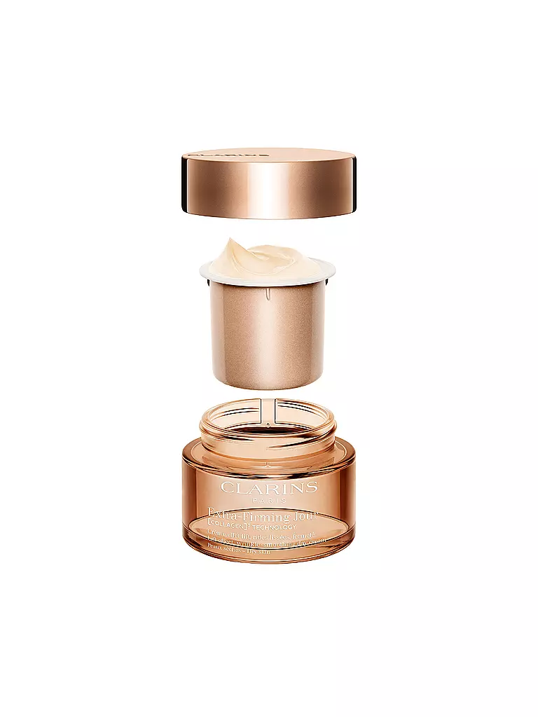 CLARINS | Crema viso - Extra-Firming Jour [COLLAGEN]³ TECHNOLOGY Crème Peaux sèches Refill 50ml | Senza colore