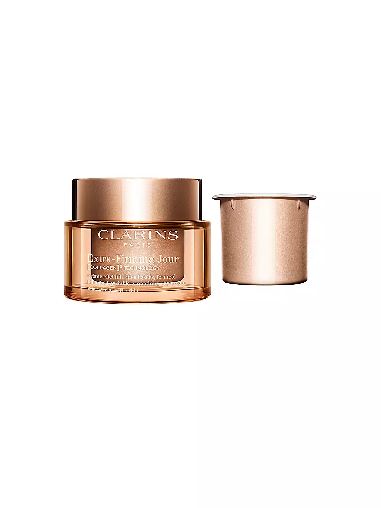 CLARINS | Crema viso - Extra-Firming Jour [COLLAGEN]³ TECHNOLOGY Crème Peaux sèches Refill 50ml | Senza colore