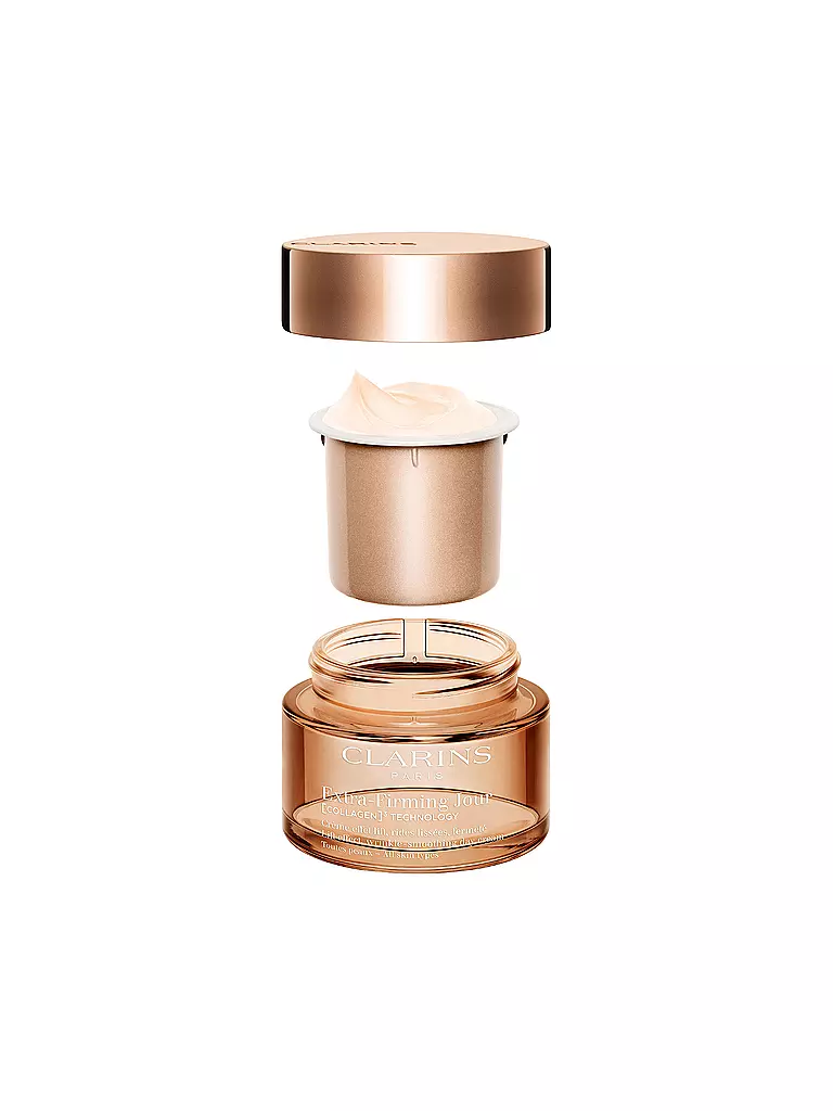 CLARINS | Crema viso - Extra-Firming Jour [COLLAGEN]³ TECHNOLOGY Crème Toutes Peaux Ricarica 50ml | Senza colore