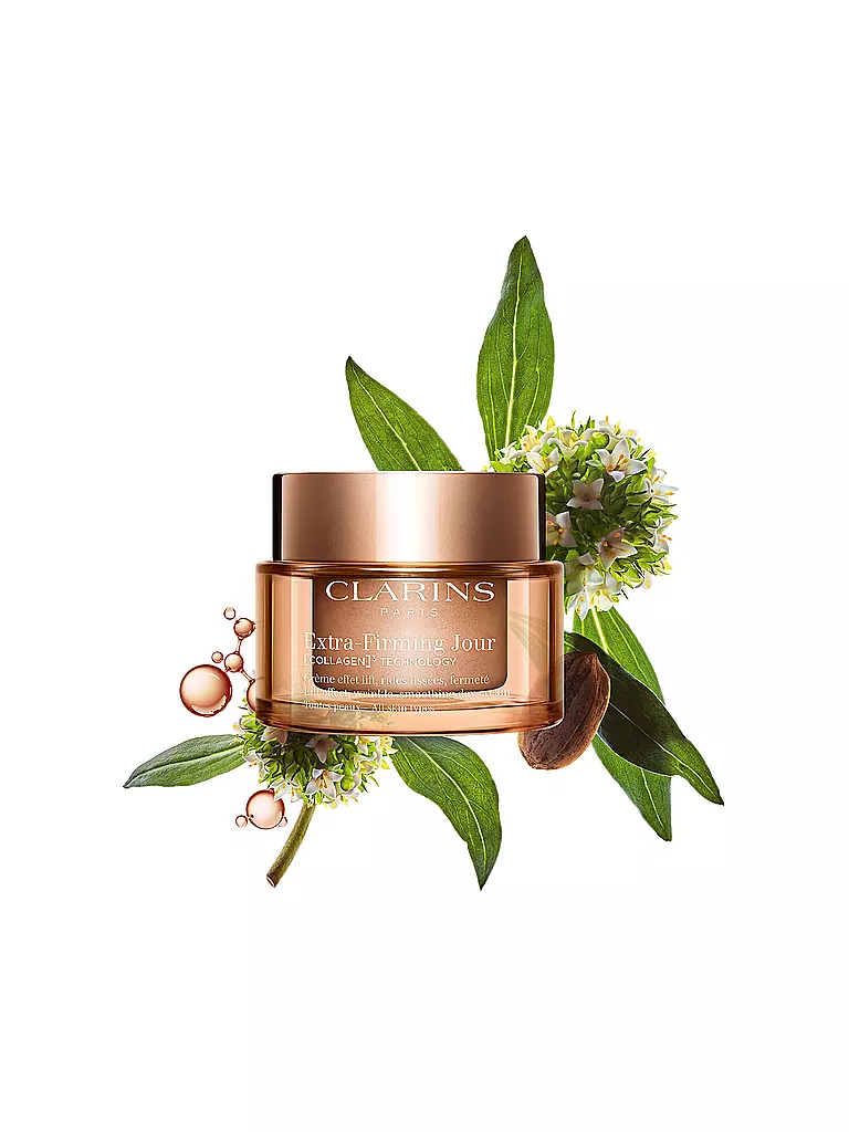 CLARINS | Crema viso - Extra-Firming Jour [COLLAGEN]³ TECHNOLOGY Crème Toutes Peaux Ricarica 50ml | Senza colore
