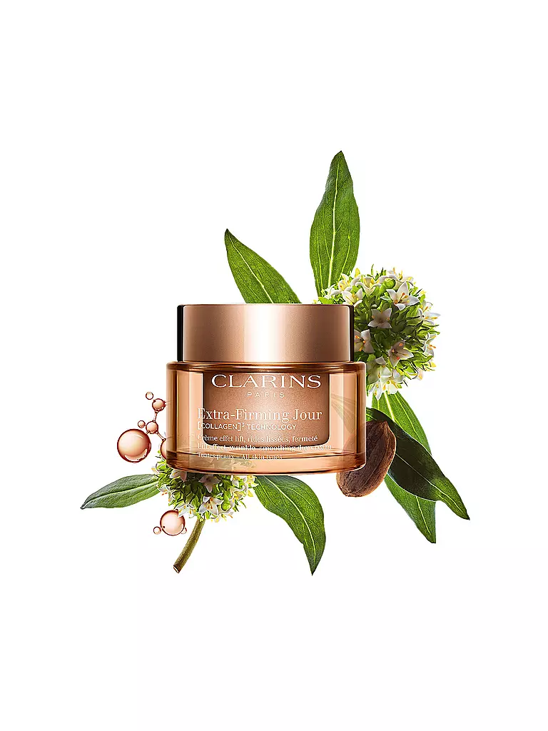 CLARINS | Crema viso - Extra-Firming Jour [COLLAGEN]³ TECHNOLOGY Crème Toutes Peaux ricaricabile 50ml | Senza colore