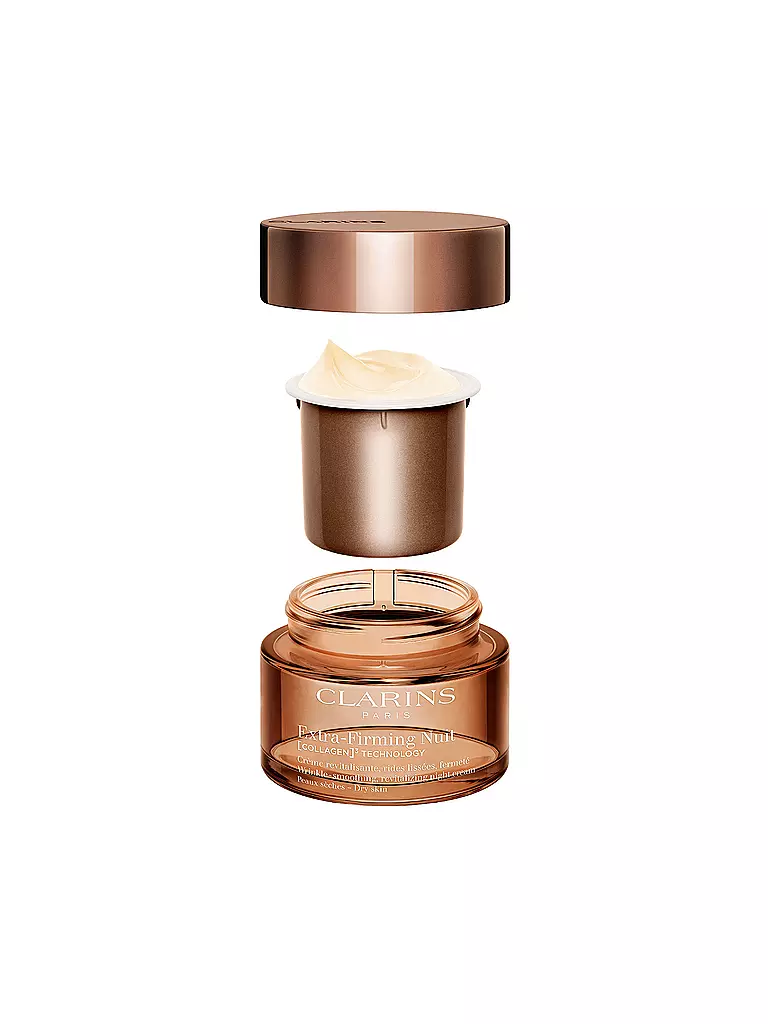 CLARINS | Crema viso - Extra-Firming Nuit [COLLAGEN]³ TECHNOLOGY Crème Peaux sèches Ricarica 50ml | Senza colore
