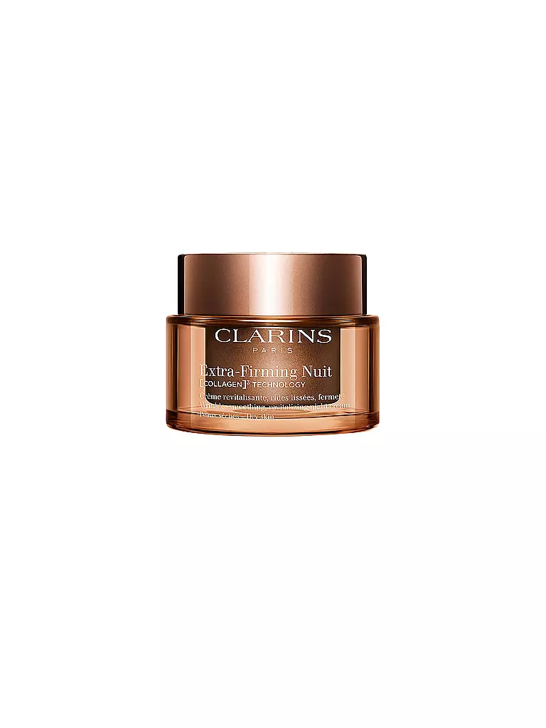 CLARINS | Crema viso - Extra-Firming Nuit [COLLAGEN]³ TECHNOLOGY Crème Peaux sèches ricaricabile 50ml | Senza colore