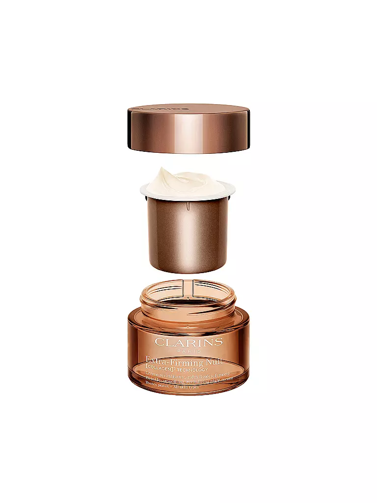 CLARINS | Crema Viso - Extra-Firming Nuit [COLLAGEN]³ TECHNOLOGY Crème Toutes Peaux Refill 50ml | Senza colore