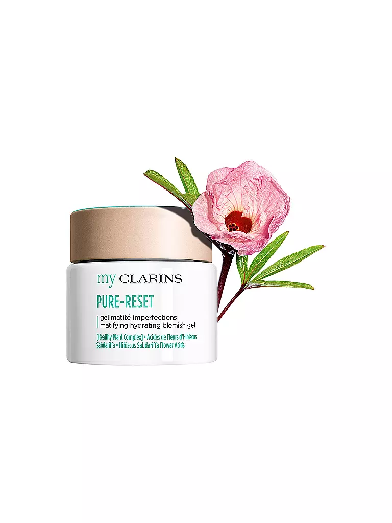 CLARINS | Crema viso - Gel anti-imperfezioni opacizzante-idratante Pure-Reset | Senza colore