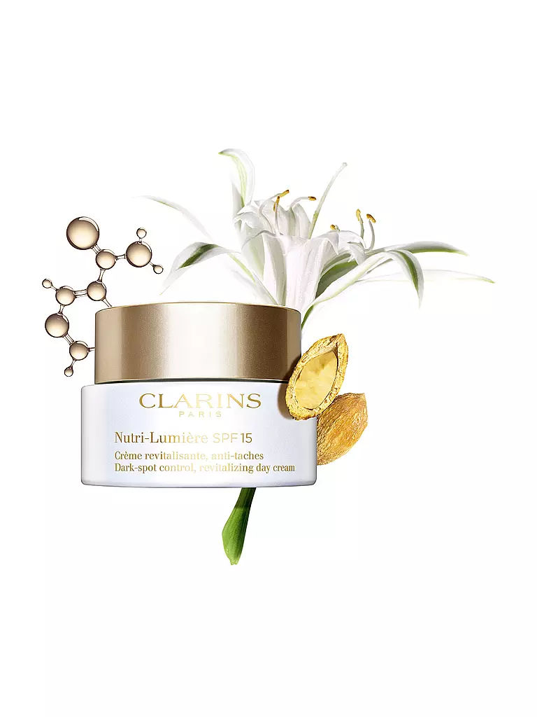 CLARINS | Crema viso - Nutri-Lumière SPF 15 Toutes Peaux 50ml | Senza colore