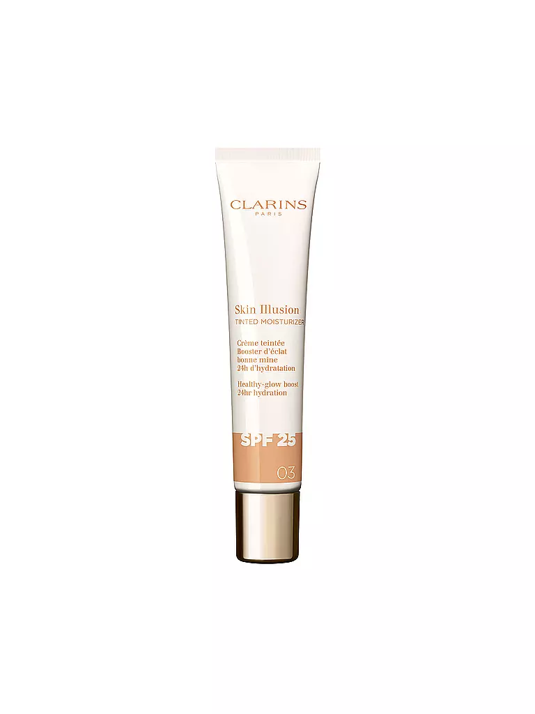 CLARINS | Crema viso - Skin Illusion Tinted Moisturizer SPF 25 03 40ml | Cammello