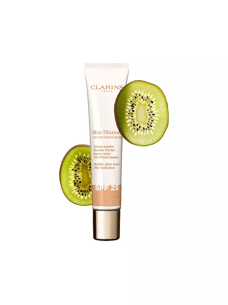 CLARINS | Crema viso - Skin Illusion Tinted Moisturizer SPF 25 03 40ml | Cammello